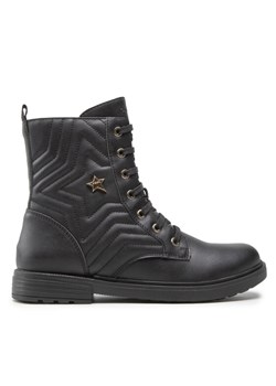Geox Botki J Eclair G. N J269QN 000BC C9999 D Czarny ze sklepu MODIVO w kategorii Buty zimowe dziecięce - zdjęcie 182643778