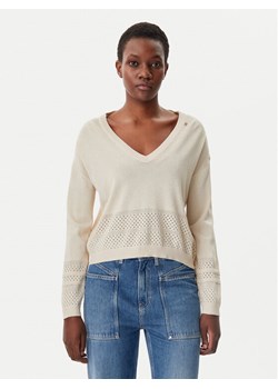 Gaudi Sweter 511BD53022 Beżowy Regular Fit ze sklepu MODIVO w kategorii Swetry damskie - zdjęcie 182643779