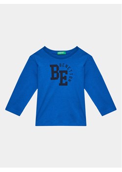 United Colors Of Benetton Bluzka 3096G10A6 Niebieski Regular Fit ze sklepu MODIVO w kategorii T-shirty chłopięce - zdjęcie 182643886