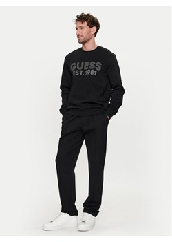 Guess Bluza M4YQ08 K9Z21 Czarny Regular Fit ze sklepu MODIVO w kategorii Bluzy męskie - zdjęcie 182643899