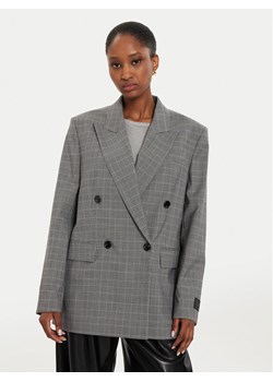 Boss Marynarka Juseka 50523277 Szary Relaxed Fit ze sklepu MODIVO w kategorii Marynarki damskie - zdjęcie 182643945