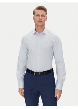Tommy Hilfiger Koszula MW0MW38961 Błękitny Slim Fit ze sklepu MODIVO w kategorii Koszule męskie - zdjęcie 182643969