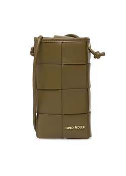 Gino Rossi Torebka na telefon BFT231202 Khaki ze sklepu MODIVO w kategorii Etui - zdjęcie 182643987