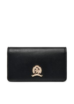 Tommy Hilfiger Duży Portfel Damski Luxe Leather Med Flap AW0AW16576 Czarny - id: 0000304084355 - marki Tommy Hilfiger - 182643988 Tommy Hilfiger Duży Portfel Damski Luxe Leather Med Flap AW0AW16576 Czarny ze sklepu MODIVO w kategorii Portfele damskie - zdjęcie 182643988