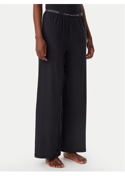 Tommy Hilfiger Spodnie piżamowe UW0UW05776 Czarny Relaxed Fit ze sklepu MODIVO w kategorii Piżamy damskie - zdjęcie 182643997