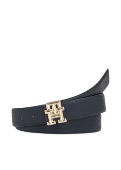Tommy Hilfiger Pasek Damski Th Logo Bombe Rev 3.0 AW0AW16019 Granatowy - id: 0000303396220 - marki Tommy Hilfiger - 182644125 Tommy Hilfiger Pasek Damski Th Logo Bombe Rev 3.0 AW0AW16019 Granatowy ze sklepu MODIVO w kategorii Paski damskie - zdjęcie 182644125