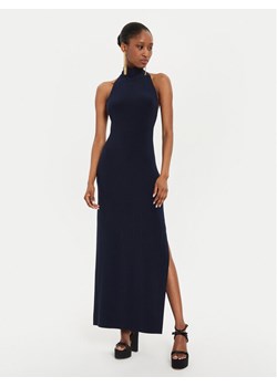 NORMA KAMALI Sukienka wieczorowa KK2243PL236951 Granatowy Slim Fit ze sklepu MODIVO w kategorii Sukienki - zdjęcie 182644279