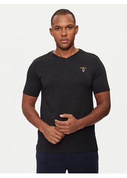 Aeronautica Militare T-Shirt AM1UTI002 Czarny Regular Fit ze sklepu MODIVO w kategorii T-shirty męskie - zdjęcie 182644319