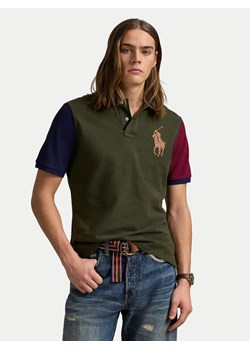 Polo Ralph Lauren Polo 710958777001 Zielony Classic Fit ze sklepu MODIVO w kategorii T-shirty męskie - zdjęcie 182644326