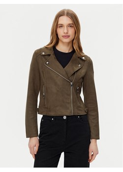 Vero Moda Kurtka z imitacji skóry Jose 10300938 Brązowy Regular Fit ze sklepu MODIVO w kategorii Kurtki damskie - zdjęcie 182644415