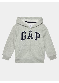 Gap Bluza 550082-02 Szary Regular Fit ze sklepu MODIVO w kategorii Bluzy chłopięce - zdjęcie 182644467