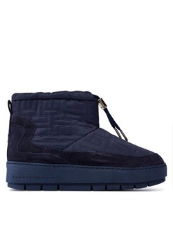 Tommy Hilfiger Śniegowce Tommy Monogram Snowboot FW0FW07637 Niebieski ze sklepu MODIVO w kategorii Śniegowce damskie - zdjęcie 182644485