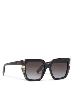 Furla Okulary przeciwsłoneczne WD00126 A.0116 3830S Czarny ze sklepu MODIVO w kategorii Okulary przeciwsłoneczne damskie - zdjęcie 182644486