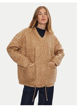 Munthe Kurtka przejściowa Timothie 243153524343 Beżowy Loose Fit ze sklepu MODIVO w kategorii Kurtki damskie - zdjęcie 182644508