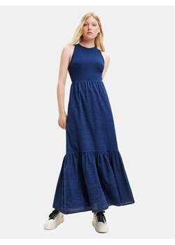 Desigual Sukienka codzienna 23SWVW84 Granatowy Regular Fit ze sklepu MODIVO w kategorii Sukienki - zdjęcie 182644547