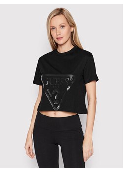 Guess T-Shirt V2YI06 K8HM0 Czarny Regular Fit ze sklepu MODIVO w kategorii Bluzki damskie - zdjęcie 182644579