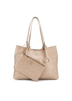 Beverly Hills Polo Club Torebka BHPC-W-01-A23 Beżowy ze sklepu MODIVO w kategorii Torebki damskie - zdjęcie 182644625