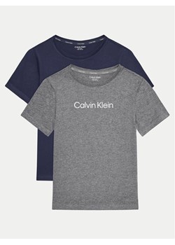 Calvin Klein Underwear Komplet 2 t-shirtów G80G800722 Szary Regular Fit ze sklepu MODIVO w kategorii T-shirty chłopięce - zdjęcie 182644628