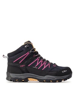 CMP Trekkingi Kids Rigel Mid Trekking Shoes Wp 3Q12944J Czarny ze sklepu MODIVO w kategorii Buty trekkingowe dziecięce - zdjęcie 182644629