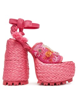 Naked Wolfe Sandały Bluebell Różowy ze sklepu MODIVO w kategorii Espadryle damskie - zdjęcie 182644686