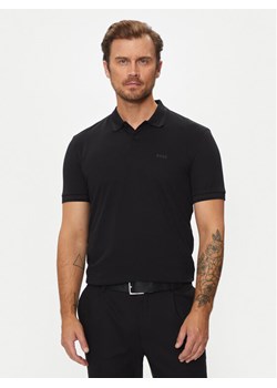 Boss Polo Pio 1 50507583 Czarny Regular Fit ze sklepu MODIVO w kategorii T-shirty męskie - zdjęcie 182644745