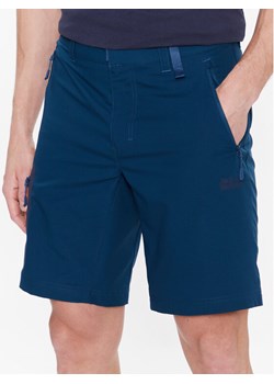 Jack Wolfskin Szorty sportowe Active Track 1503791 Niebieski Regular Fit ze sklepu MODIVO w kategorii Spodenki męskie - zdjęcie 182644757