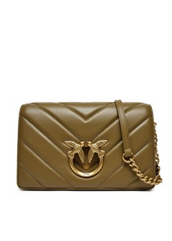 PINKO Torebka Lowe Click Classic 100063 A136 Zielony ze sklepu MODIVO w kategorii Listonoszki - zdjęcie 182644806