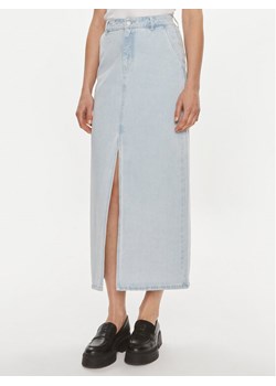 Vila Spódnica jeansowa Kira 14096846 Błękitny Regular Fit ze sklepu MODIVO w kategorii Spódnice - zdjęcie 182644827