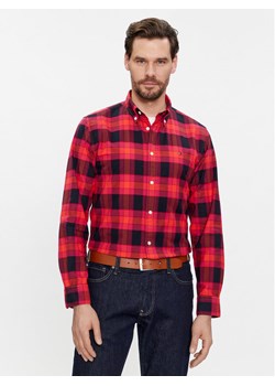Tommy Hilfiger Koszula MW0MW33780 Czerwony Regular Fit ze sklepu MODIVO w kategorii Koszule męskie - zdjęcie 182644995