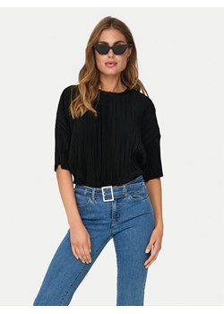 ONLY Bluzka Ravenna 15318506 Czarny Regular Fit ze sklepu MODIVO w kategorii Bluzki damskie - zdjęcie 182645077