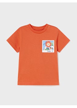 Mayoral T-Shirt 1019 Pomarańczowy Regular Fit ze sklepu MODIVO w kategorii Koszulki niemowlęce - zdjęcie 182645138