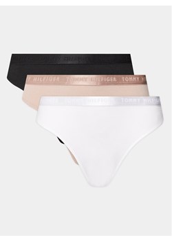 Tommy Hilfiger Komplet 3 par fig klasycznych UW0UW04329 Kolorowy ze sklepu MODIVO w kategorii Majtki damskie - zdjęcie 182645166