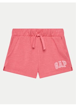 Gap Szorty sportowe 747564-01 Różowy Regular Fit ze sklepu MODIVO w kategorii Spodenki dziewczęce - zdjęcie 182645167