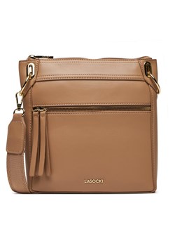 Lasocki Torebka LSK-M-005-07 Beżowy ze sklepu MODIVO w kategorii Listonoszki - zdjęcie 182645248