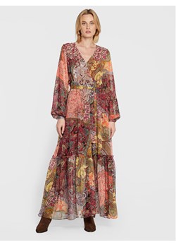 Guess Sukienka codzienna Oriane W2BK25 WEXJ2 Pomarańczowy Regular Fit ze sklepu MODIVO w kategorii Sukienki - zdjęcie 182645419