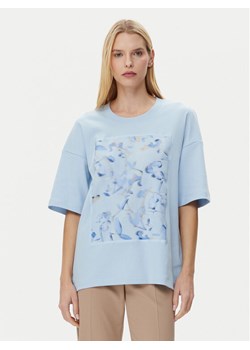 BOSS T-Shirt 50532093 Niebieski Relaxed Fit ze sklepu MODIVO w kategorii Bluzki damskie - zdjęcie 182645458