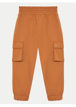 Original Marines Spodnie dresowe DEA3556F Brązowy Regular Fit ze sklepu MODIVO w kategorii Spodnie chłopięce - zdjęcie 182645476