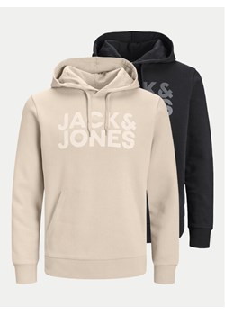 Jack&Jones Komplet 2 bluz Corp 12191761 Kolorowy Regular Fit ze sklepu MODIVO w kategorii Bluzy męskie - zdjęcie 182645527