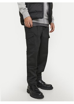 Jack&Jones Spodnie materiałowe Bill 12247358 Czarny Tapered Fit ze sklepu MODIVO w kategorii Spodnie męskie - zdjęcie 182645558