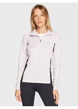 The North Face Bluza Midlyr NF0A5IFH Fioletowy Regular Fit ze sklepu MODIVO w kategorii Bluzy damskie - zdjęcie 182645637