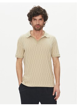 Marciano Guess Polo 5GHP03 6326A Beżowy Regular Fit ze sklepu MODIVO w kategorii T-shirty męskie - zdjęcie 182645649