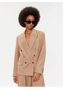 Boss Marynarka Jesona 50501964 Beżowy Oversize ze sklepu MODIVO w kategorii Marynarki damskie - zdjęcie 182645677