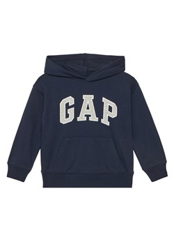 Gap Bluza 743959-06 Granatowy Relaxed Fit ze sklepu MODIVO w kategorii Bluzy chłopięce - zdjęcie 182645726