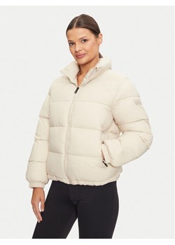 Napapijri Kurtka zimowa A-Box Logo NP0A4HZ1 Beżowy Loose Fit ze sklepu MODIVO w kategorii Kurtki damskie - zdjęcie 182645739