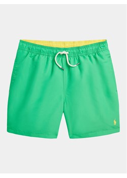 Polo Ralph Lauren Szorty kąpielowe 323934463003 Zielony Regular Fit ze sklepu MODIVO w kategorii Kąpielówki chłopięce - zdjęcie 182645779