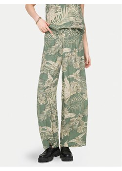 ONLY Spodnie materiałowe Palina 15324503 Zielony Loose Fit ze sklepu MODIVO w kategorii Spodnie damskie - zdjęcie 182645808