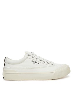 Pepe Jeans Tenisówki Ben Fresh W PLS31589 Biały ze sklepu MODIVO w kategorii Trampki damskie - zdjęcie 182645867