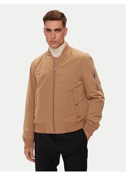 Boss Kurtka bomber H-Comber 50519981 Beżowy Regular Fit ze sklepu MODIVO w kategorii Kurtki męskie - zdjęcie 182645878