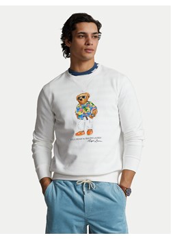 Polo Ralph Lauren Bluza 710853308032 Biały Regular Fit ze sklepu MODIVO w kategorii Bluzy męskie - zdjęcie 182645917