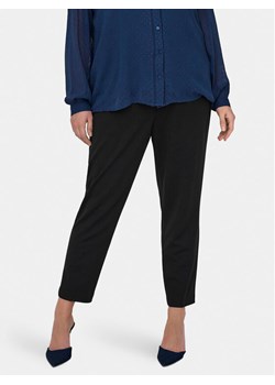 ONLY Carmakoma Chinosy Peach 15312306 Czarny Slim Fit ze sklepu MODIVO w kategorii Spodnie damskie - zdjęcie 182645928